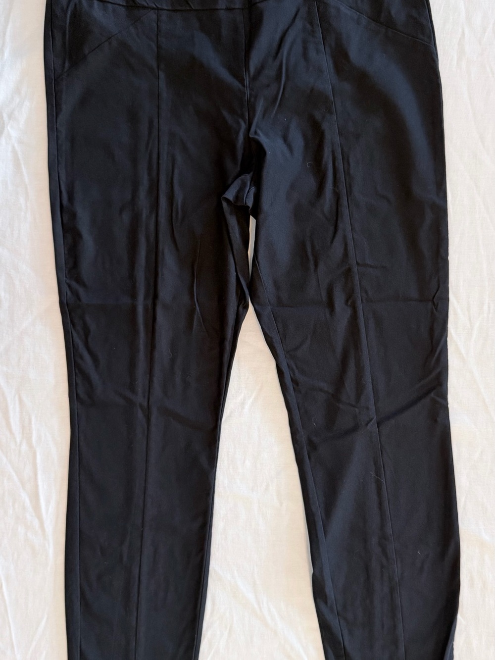 Simply Vera Black Dress Pants Ankle Pants Black Size Large Olive